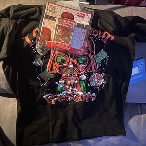 Boys Star Wars holiday shirt. New with tags
